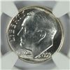 Image 2 : 1959 ROOSEVELT DIME, NGC  MS-65 FULL TORCH!