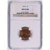 Image 1 : 1919 LINCOLN CENT NGC MS64 RB, BEAUTIFUL RAINBOW COLORS OBVERSE AND REVERSE!