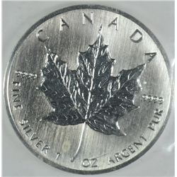 1990 CANADIAN MAPLE LEAF SILVER
