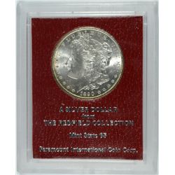 1890-S MORGAN DOLLAR REDFIELD COLLECTION MS65