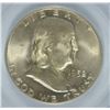 Image 2 : 1952-D FRANKLIN HALF DOLLAR, PCGS MS64 FBL