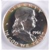 Image 2 : 1961 FRANKLIN HALF DOLLAR PCGS PR66, OLD GREEN LABEL