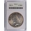 Image 1 : 1928 PEACE DOLLAR ANACS MS-61