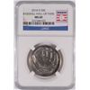 Image 1 : 2014 U.S. MINT BASEBALL HALL OF FAME COMMEM. HALF DOLLAR, NGC MS-69!