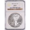 Image 1 : 2003 AMERICAN SILVER EAGLE, NGC MS-69 NICE!