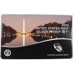 2013 UNITED STATES SILVER PROOF SET IN NICE ORIGINAL PACKAGING