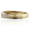 Image 2 : 14KT Yellow Gold 5.50ctw Diamond Bangle Bracelet