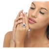 Image 3 : 14KT White Gold 4.56ct Tanzanite and Diamond Ring