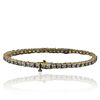 Image 2 : 10KT Yellow Gold 4.95ctw Diamond Tennis Bracelet