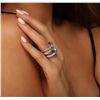 Image 5 : 18KT White Gold 4.09ctw Diamond Ring
