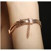 Image 5 : Ladies Vintage Pery 14KT Rose Gold 1.80cts Ruby and Diamond Wristwatch