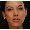 Image 2 : 14KT White Gold 4.33ctw Diamond Stud Earrings