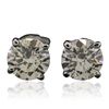 Image 3 : 14KT White Gold 4.33ctw Diamond Stud Earrings