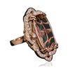 Image 2 : 14KT Rose Gold 36.54ct Morganite and Diamond Ring