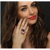 Image 3 : 14KT Rose Gold 36.54ct Morganite and Diamond Ring