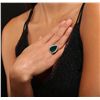 Image 5 : 14KT White Gold 8.76ct Emerald and Diamond Ring