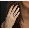 Image 3 : 14KT White Gold 5.60ct Tanzanite and Diamond Ring