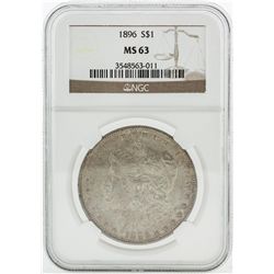 1896 NGC MS63 Morgan Silver Dollar