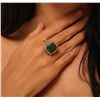 Image 4 : 14KT Yellow Gold 10.80ct Emerald and Diamond Ring