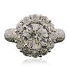 Image 1 : 14KT White Gold 4.62ctw Diamond Ring