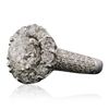 Image 2 : 14KT White Gold 4.62ctw Diamond Ring
