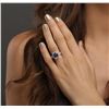 Image 3 : 14KT Yellow Gold 3.11ct Tanzanite and Diamond Ring