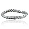 Image 2 : 14KT White Gold 7.26ctw Diamond Tennis  Bracelet