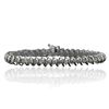 Image 3 : 14KT White Gold 3.37ctw Diamond Tennis  Bracelet