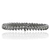 Image 4 : 14KT White Gold 3.37ctw Diamond Tennis  Bracelet