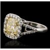 Image 2 : Platinum EGL Certified 5.79ctw Diamond Ring