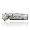 Image 2 : 14KT White Gold 1.80ctw Diamond Ring