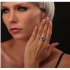 Image 3 : 14KT White Gold 2.41ct Tanzanite and Diamond Ring