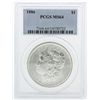 Image 1 : 1886 PCGS MS64 Morgan Silver Dollar Coin