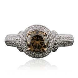 14KT Two-Tone Gold 1.30ctw Diamond Ring