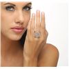 Image 2 : 14KT Two-Tone Gold 0.58ctw Diamond Ring
