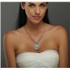 Image 1 : 18KT Two-Tone Gold 8.15ctw Diamond Necklace