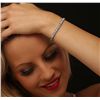 Image 1 : 14KT White Gold 1.94ctw Diamond Tennis Bracelet