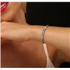 Image 2 : 14KT White Gold 1.94ctw Diamond Tennis Bracelet
