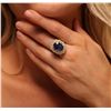 Image 4 : 14KT Yellow Gold 7.38ct Tanzanite and Diamond Ring