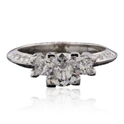 14KT White Gold 1.54ctw Diamond  Ring