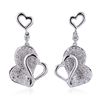 Image 1 : 14KT White Gold 0.33ctw Diamond Earrings