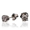Image 2 : 14KT White Gold 1.02ctw Diamond Solitaire Earrings