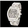 Image 1 : Stainless Steel Cartier Roadster Wristwatch