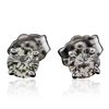 Image 1 : 14KT White Gold 0.58ctw Diamond Earrings