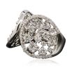 Image 4 : 14KT White Gold 3.81ctw Diamond Ring