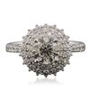 Image 1 : 14KT White Gold 1.79ctw Diamond Ring