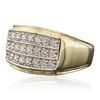 Image 2 : 14KT Yellow Gold 0.71ctw Diamond Ring