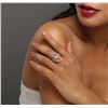 Image 1 : 14KT Rose Gold 0.86ctw Diamond Ring