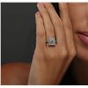 Image 2 : Platinum 2.94ctw Brilliant Cut Diamond Ring