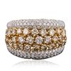 Image 1 : 14KT Two-Tone Gold 2.51ctw Diamond Ring